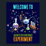 Science Party Begrüßungszeichen Poster<br><div class="desc">Herzlich willkommen in unserem Chemistry Set Welcome Sign - dem fantastischen Party zum naturwissenschaftlichen Kindergeburtstag! Dieses faszinierende Begrüßungszeichen zeichnet sich durch ein chemisches Set-Design mit neonfarbenen Akzenten aus, das den perfekten Ton für Ihre Wissenschaftsfeier bildet. Hang es am Eingang, um deine Gäste zu begrüßen und sie für einen Tag voller...</div>