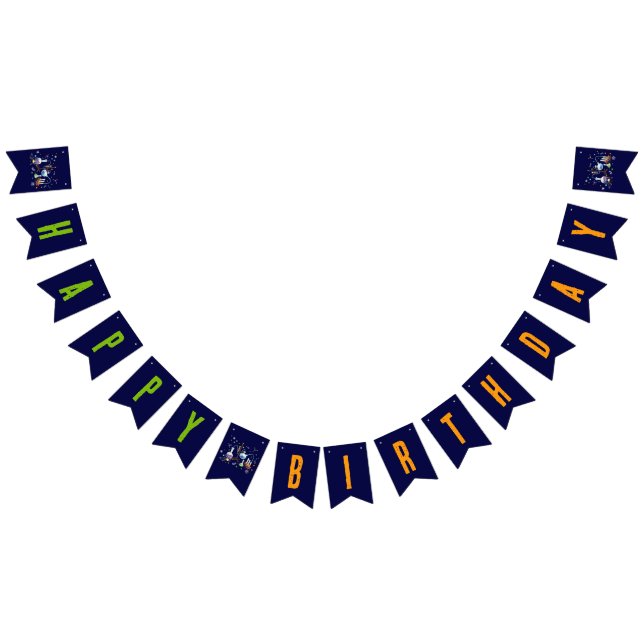 Science Party Wimpelkette (Alle)