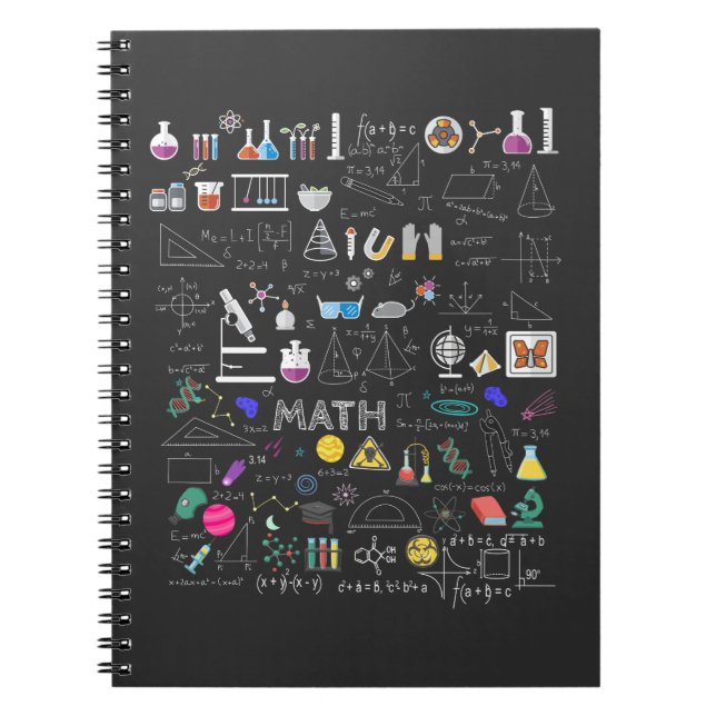 Science Physik Mathematik Chemie Biologie Astronom Notizblock (Vorderseite)