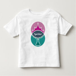 Science Princess (Mute) Shirt Kleinkind