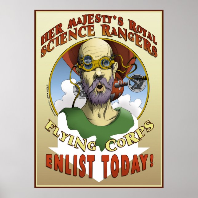 Science Rangers Recruitment Poster (Vorne)