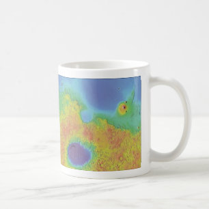 Science Red Green Blue Mars Mola Tasse