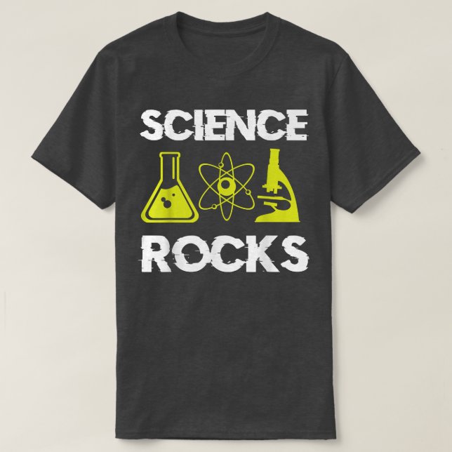 Science Rocks Funny Scientists Shirt Chemist Shirt (Design vorne)
