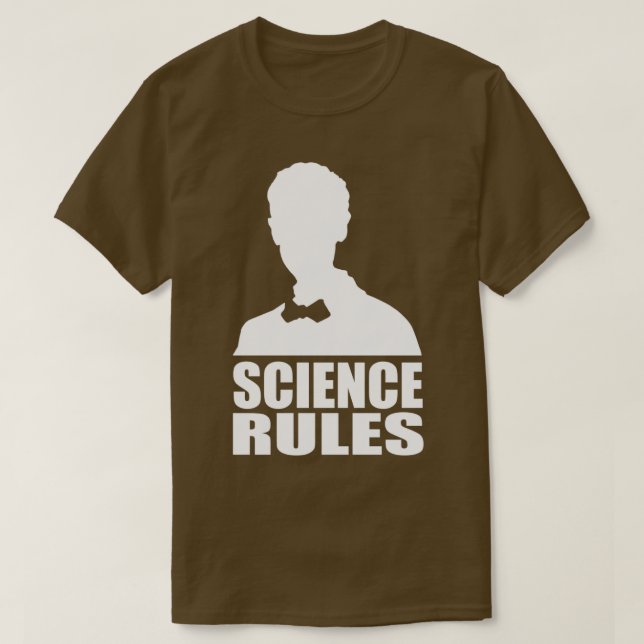 Science Rules 1  T-Shirt (Design vorne)