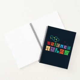 Science Rules Notebook Notizbuch