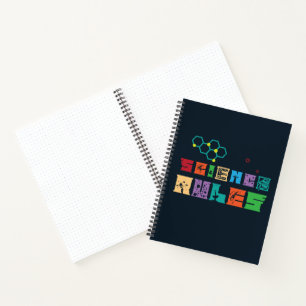 Science Rules Notebook Notizbuch