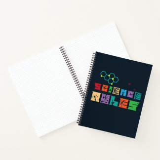Science Rules Notebook Notizbuch