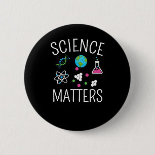 Science S - Funny Science Pucker1 Button