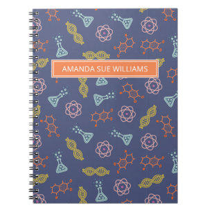 Science / Scientists - Ihr Name /Monogram-Notebook Notizblock