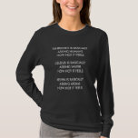 Science Spaß Chemie Thermodynamik T-Shirt<br><div class="desc">Science Spaß Chemie Thermodynamik</div>