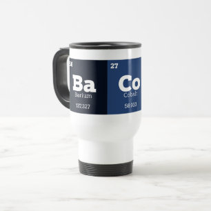 Science Teacher Chemistry Chemical Elements Bacon Reisebecher