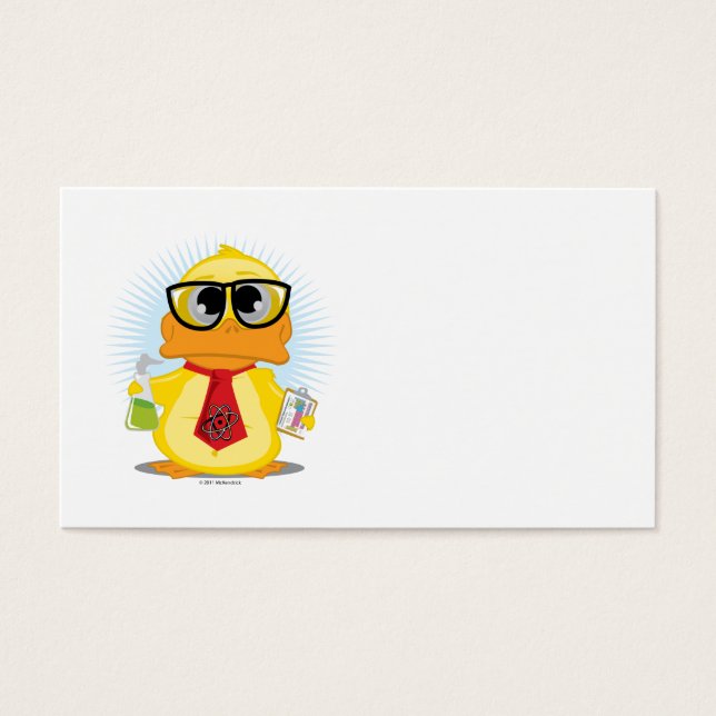 Science Teacher Duck (Vorderseite)