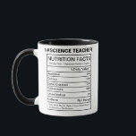 Science Teacher Nutrition Facts, Science Teacher Tasse<br><div class="desc">Science Teacher Nutrition Facts Tasse,  Lehrerwertgeschenk,  Funny Teacher Tasse,  Science Teacher Gift,  Coffee Tasse for Science Teacher,  lehrende Tasse,  Stammlehrer,  Ernährungslehre Tasse,  Wissenschaftslehrer,  Wissenschaftslehrer,  Lehrer-Geschenk,  Kaffeebewertung,  lustige Lehrer-Tasse,  Schulgeschenk,  Wissenschaftsgeschenk,  Lehrergeschenk,  Tasse Tasse</div>