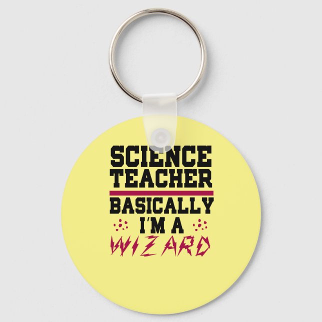 Science teacher schlüsselanhänger (Vorderseite)