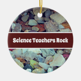Science Teachers Rock Holiday Class Bewertung Keramik Ornament
