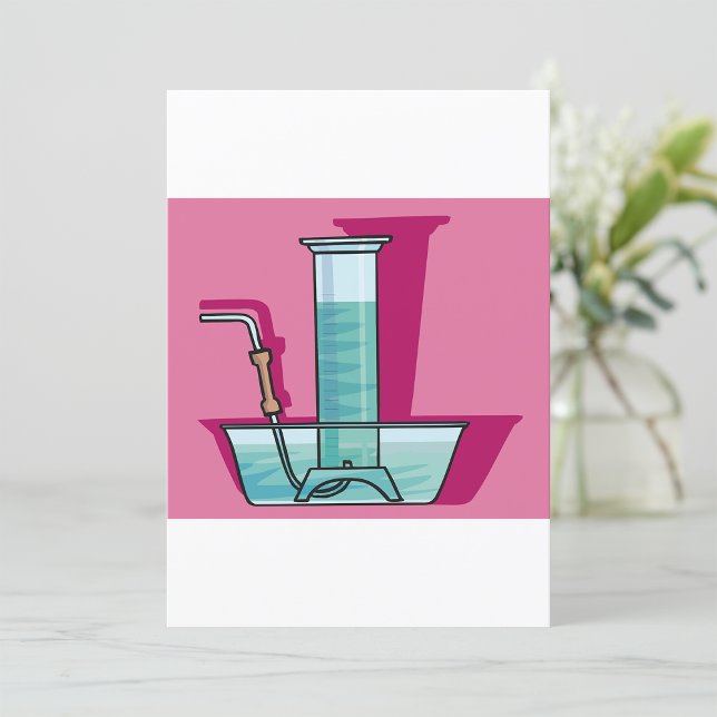 Science Test Tube Einladung (Von Creator hochgeladen)