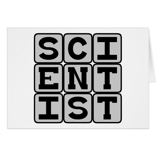Scientifique, expérimentateur (Devant horizontal)