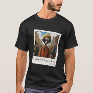 SciFi-Außerirdischen Weltraumabenteuer Nichtmensch T-Shirt