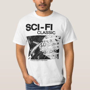 SCIFI Classic T - Shirt der 60er Jahre
