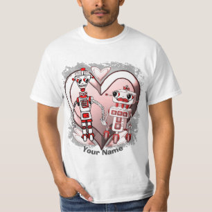 Scifi-Roboter in der Liebe T-Shirt