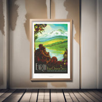 SciFi Travel Ad, Planet Earth