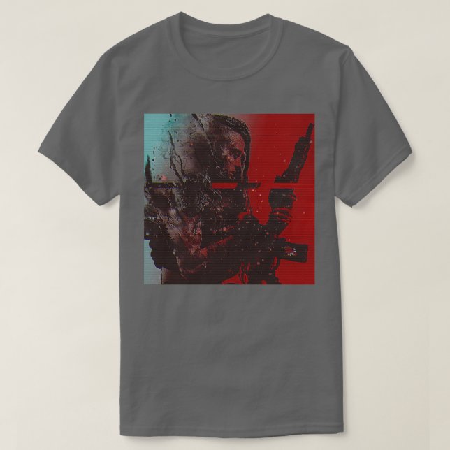 Scifi Warrior T-Shirt (Design vorne)