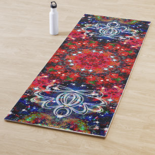 Scintillation Zen Lotus Star Kaleid Yogamatte