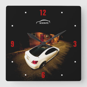 Scion TC Quadratische Wanduhr