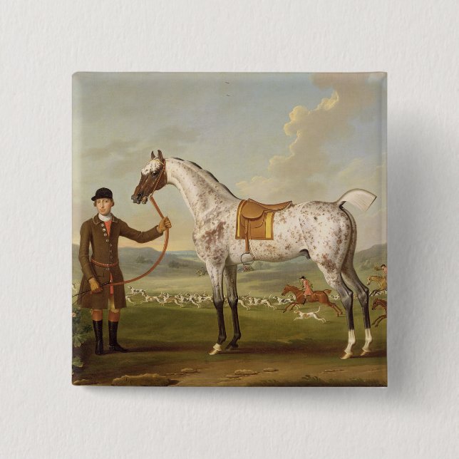 Scipio, Oberst Roches Spotted Hunter, c.1750 (oi Button (Vorderseite)
