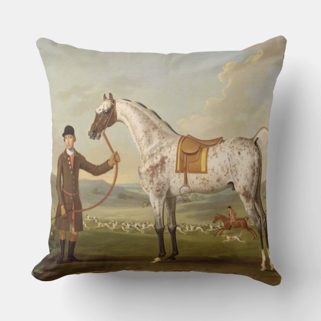 Scipio, Oberst Roches Spotted Hunter, c.1750 (oi Kissen (Vorderseite)