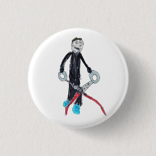 Scissor Man von Claire Button