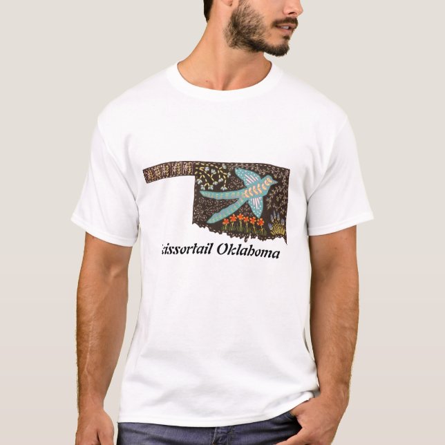 Scissortail Oklahoma T-Shirt (Vorderseite)