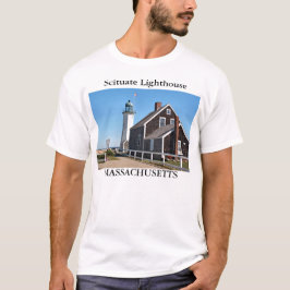 Scituate Leuchtturm, Massachusetts-T - Shirt
