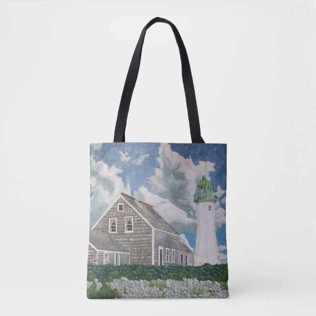 Scituate Lightkeeper's House Tasche (Vorderseite)