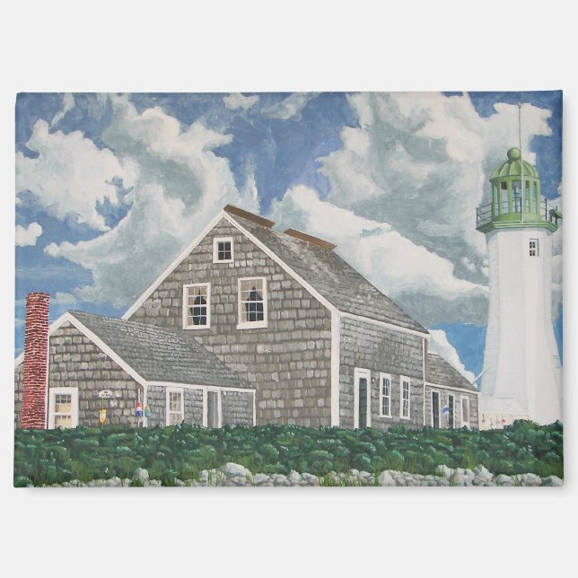 Scituate Lightwärterhaus Magnet (Vorderseite)