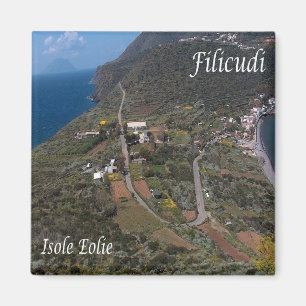 SCL050 FILICUDI - AEOLIANISCHE INSELN, Sizilien, K Magnet