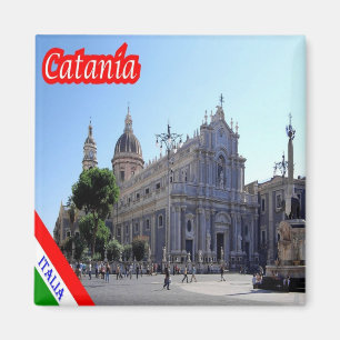 SCL096 CATANIA Cathedral, Sizilien, Italien, Kühls Magnet