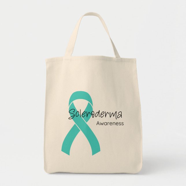 Scleroderma Awareness Lebensmittelgeschäft Tote Ba Tragetasche (Vorne)