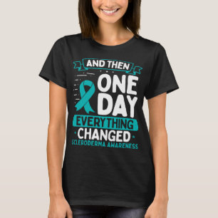 Scleroderma Awareness Warrior Survivor Ribbon T-Shirt