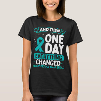 Scleroderma Awareness Warrior Survivor Ribbon T-Shirt