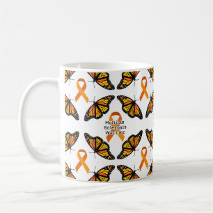Sclérose en plaques guerrière papillons tasse de c