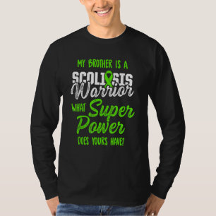 Scoliose Awareness Hot Scoliotic Warrior Survivor T-Shirt