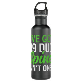 Scoliosis Survivor Spinal Injury Ribbon Scoliosis Edelstahlflasche