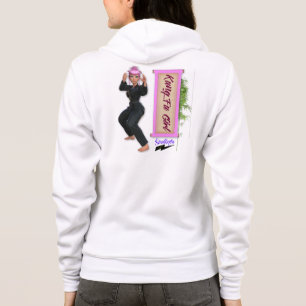 Scolleta "Kung Fu Mädchen-" Fleece-ZipHoodie Hoodie