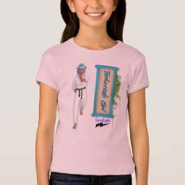 Scolletta "Taekwondo Mädchen" Babydoll T T-Shirt