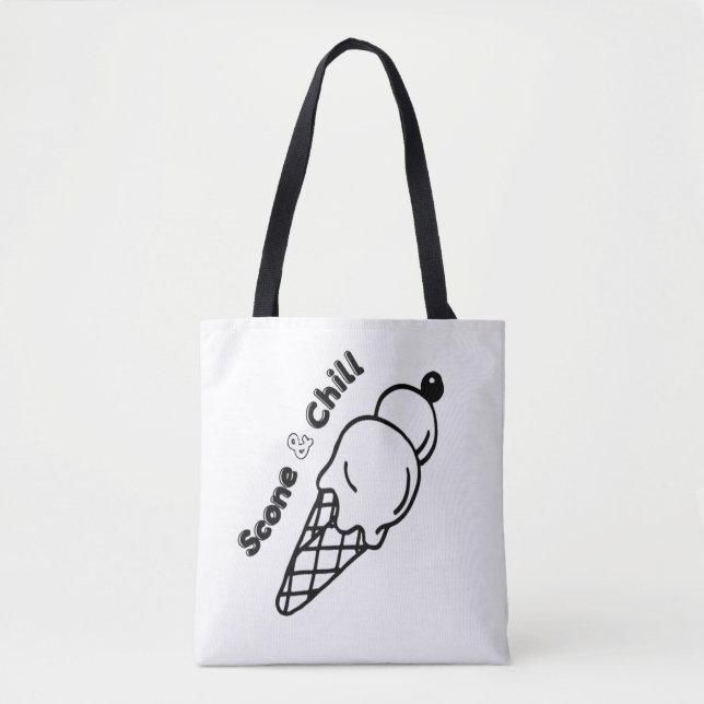 Scone & Chill - Design der spielerischen Summer Vi Tasche (Vorderseite)