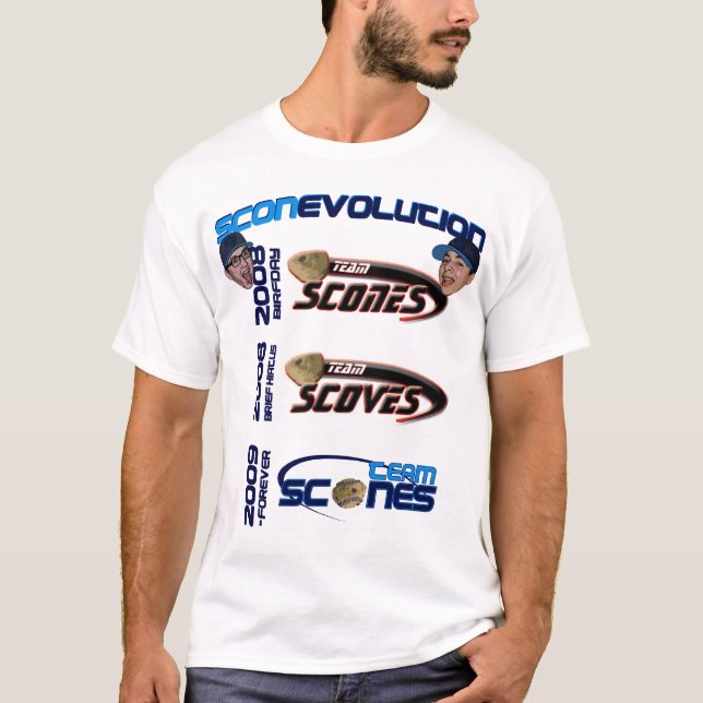 Scone, während Sie Ihre Geschichte lernen T-Shirt (Vorderseite)