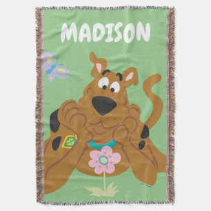 Scooby-Doo Admiring-Blume Decke