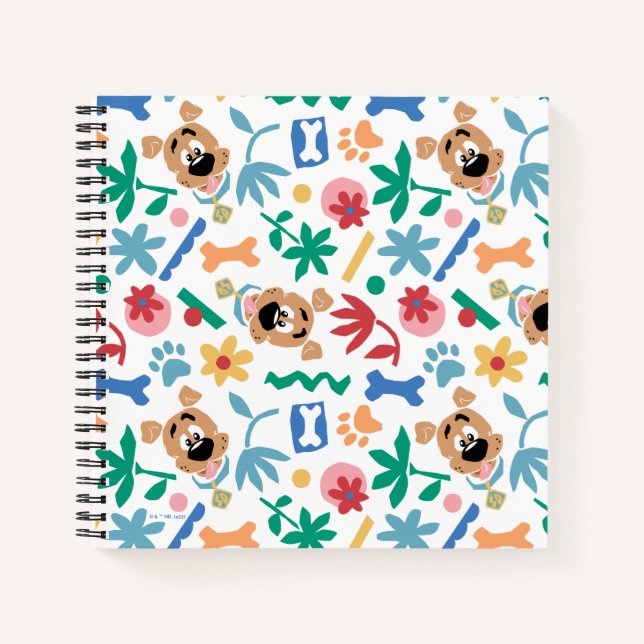 Scooby-Doo | Baby Scooby Doo So Niedliches Muster Notizbuch (Vorderseite)