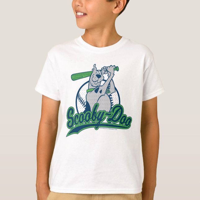 Scooby-Doo-Baseball-Logo T-Shirt (Vorderseite)